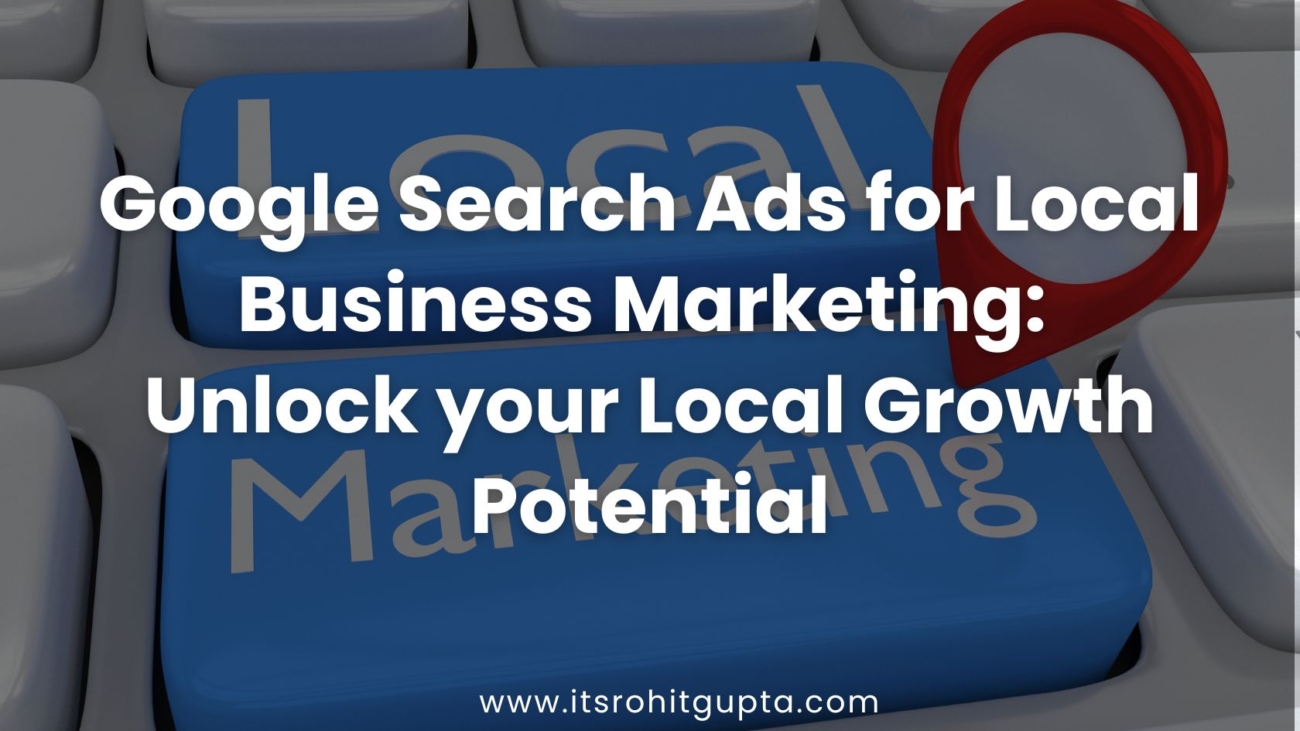 Google Search ads for local business marketing